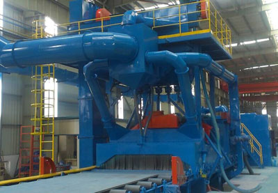 鋼板拋丸機(jī)，型材除銹設(shè)備